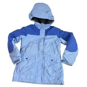 Lands End Squall Jacket Small 7/8 Blue